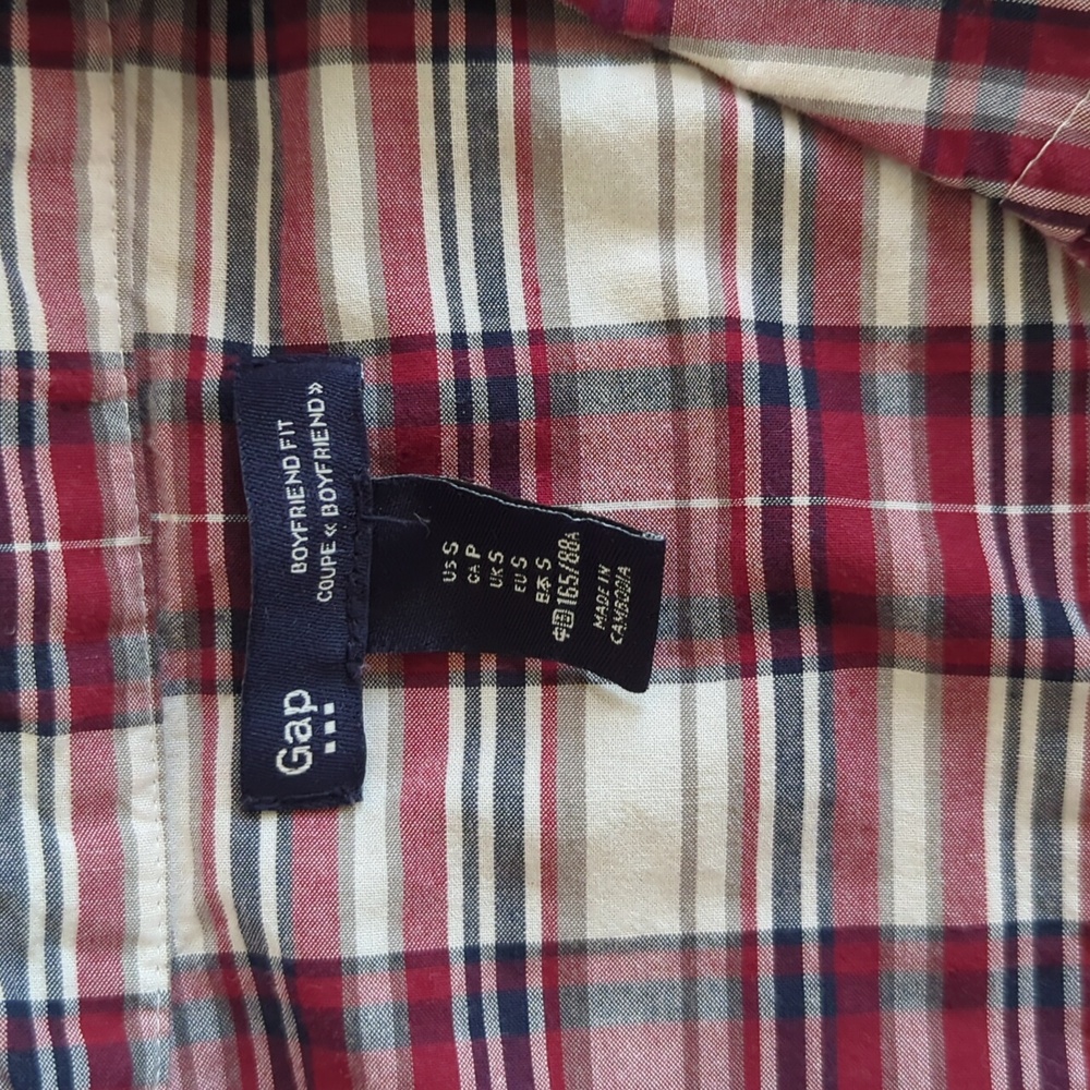 Bundle: Plaid And Patterned Shirts With Striped P… - image 6